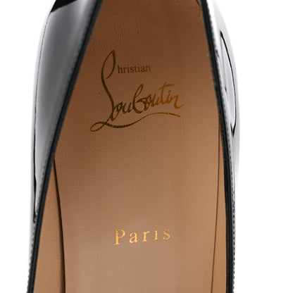 Christian Louboutin Patent Decollete 554 85 Pumps 40.5 Black 8 of 10