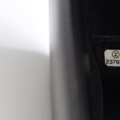 Chanel Lambskin Quilted Medium Boy Flap Black 9 of 10