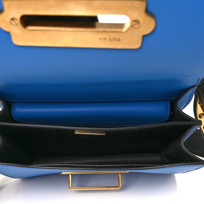 Prada City Calf Saffiano Cahier Bag Marea Black 4 of 7