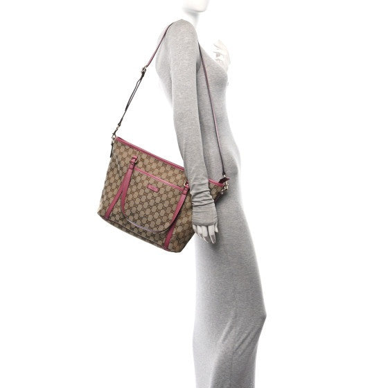 Gucci GG Monogram Medium Joy Tote Peonia Flower 2 of 11
