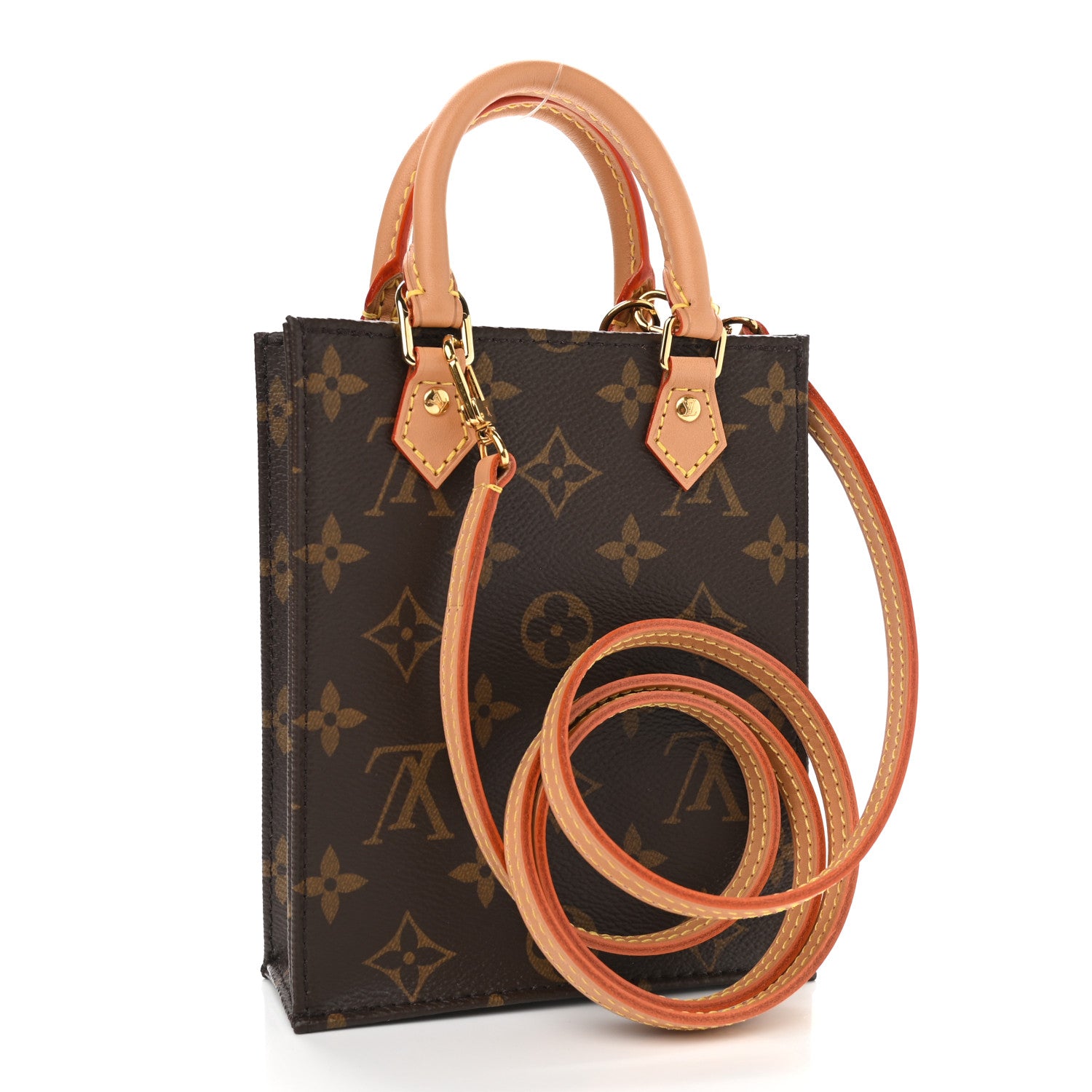 Louis Vuitton Monogram Petit Sac Plat 3 of 10