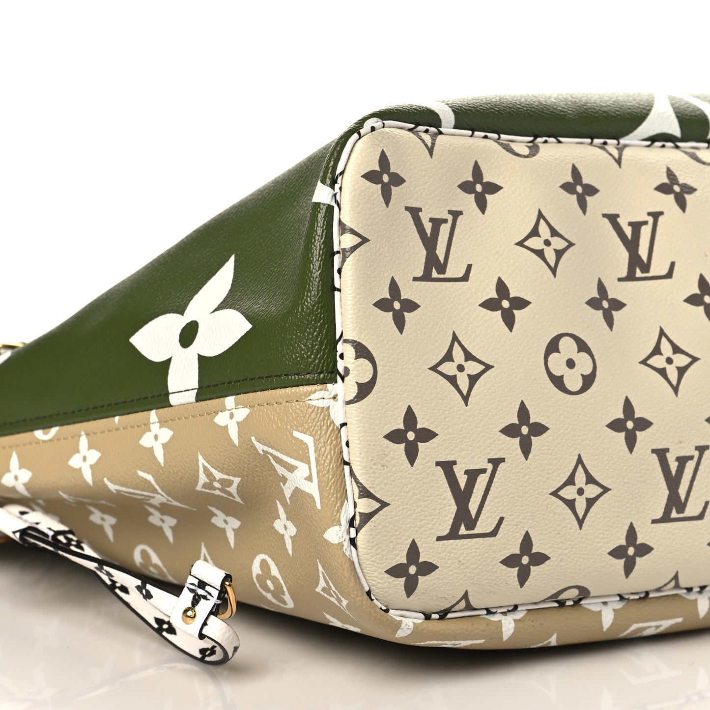 Monogram Giant Neverfull MM Kaki