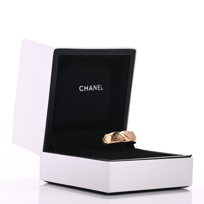 Chanel 18K Yellow Gold Small Coco Crush Ring 53 6.5 6 of 6