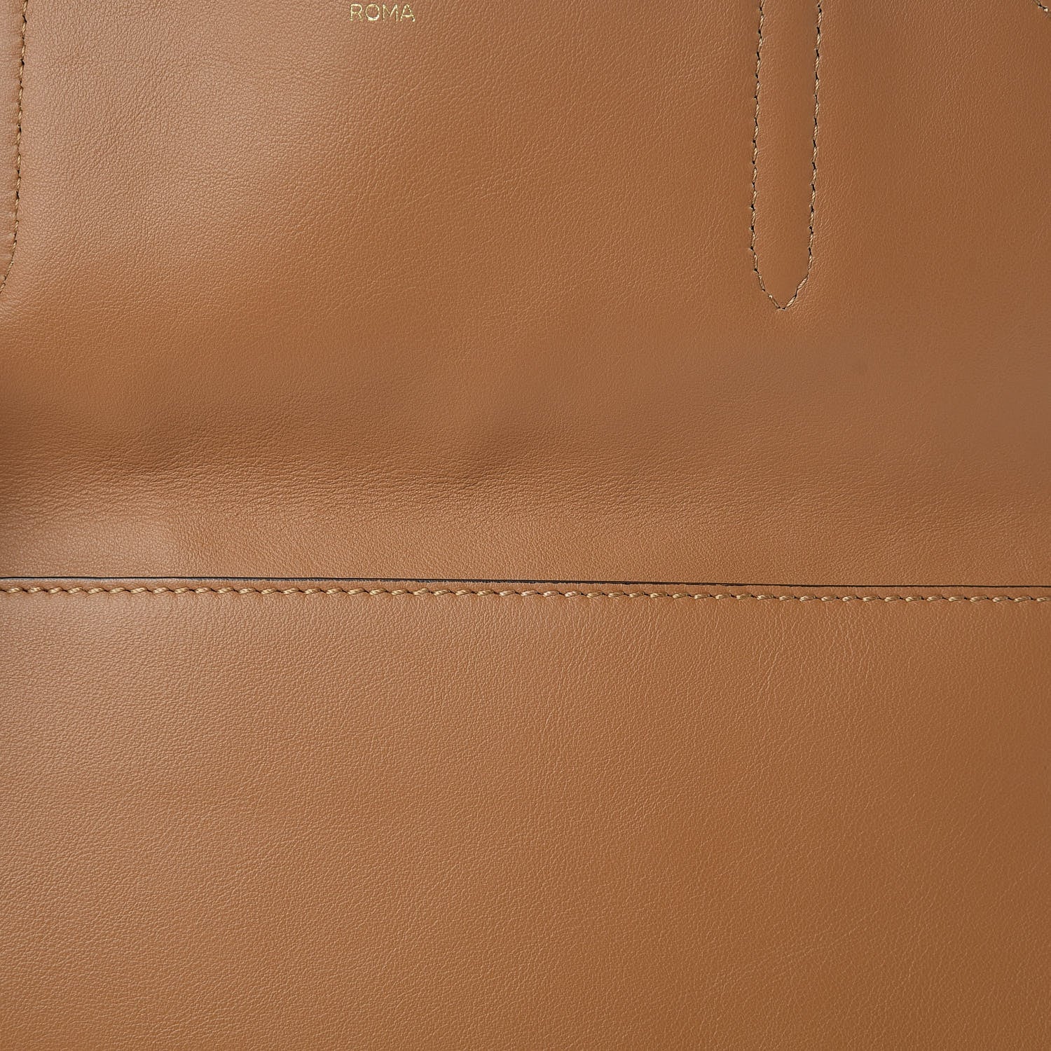 Fendi Vitello Grace Suede Flip Tote Nocciola Marrone 13 of 15