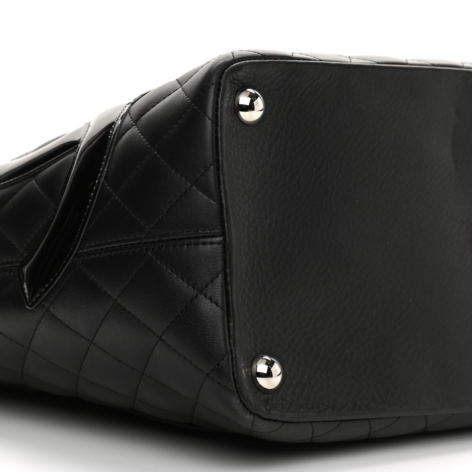 Chanel Calfskin Quilted Large Cambon Tote Black 9 of 10