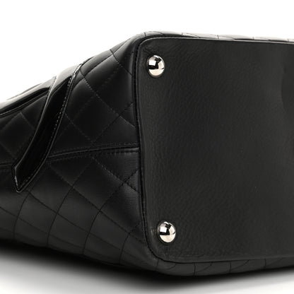 Chanel Calfskin Quilted Large Cambon Tote Black 9 of 10