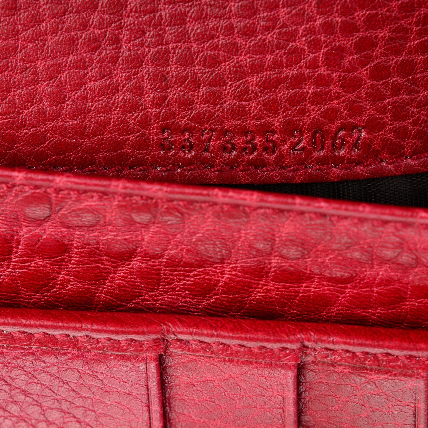 Monogram Miss GG Continental Wallet Red
