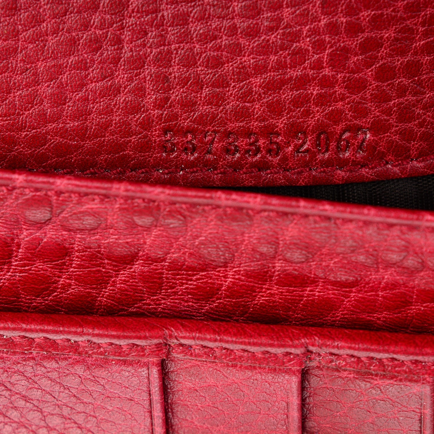 Gucci Monogram Miss GG Continental Wallet Red 7 of 7