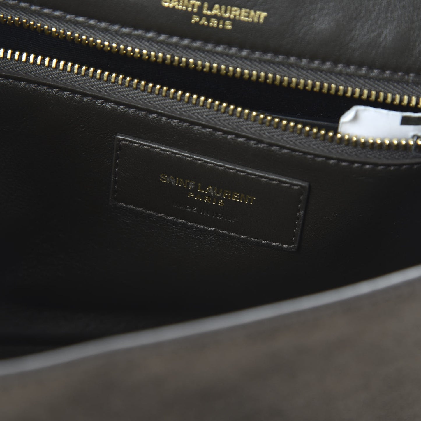 Suede Monogram Tassel Kate 99 Pebble