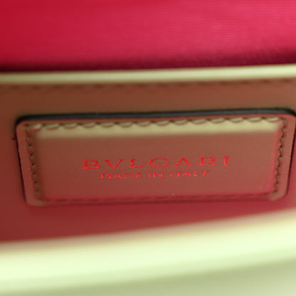 Bulgari Calfskin Small Serpenti Forever Snake Strap Crossbody Bag Light Green 7 of 11
