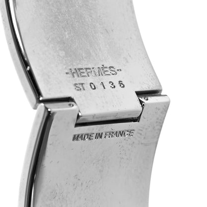 Hermes Enamel Wide Clic Clac H Bracelet PM White 5 of 5