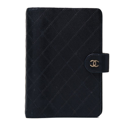 Chanel Caviar Stitched Agenda Cover Black 1 of 8