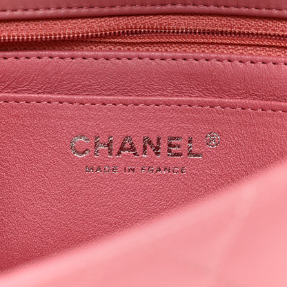 Chanel Lambskin Quilted Mini Rectangular Flap Pink 6 of 11