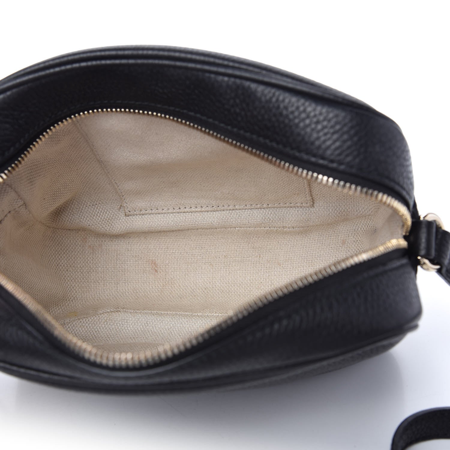 Gucci Pebbled Calfskin Small Soho Disco Bag Black 5 of 10