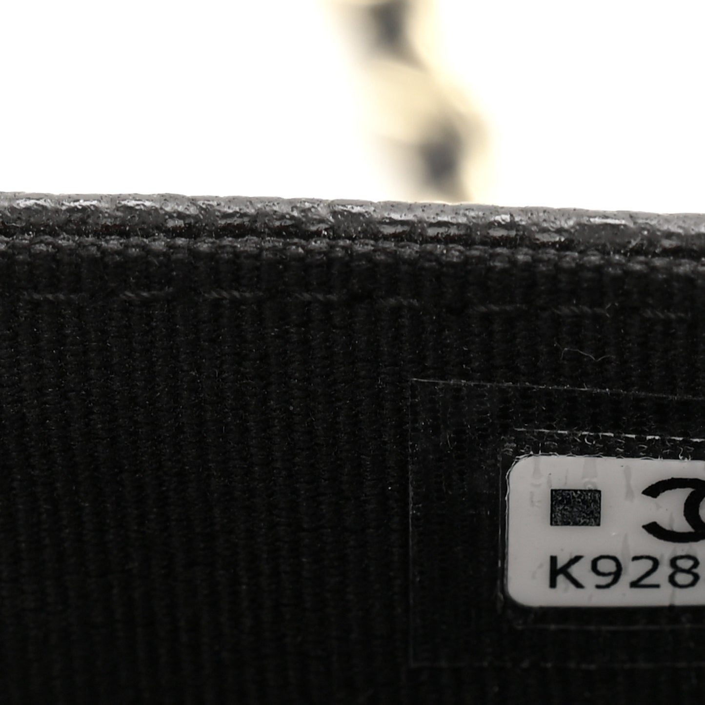 Caviar Quilted Chain Camera Bag Black