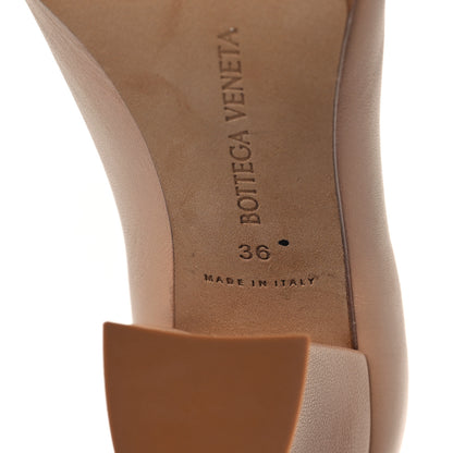 Bottega Veneta Nappa Almond Pumps 36 Cipria 6 of 7