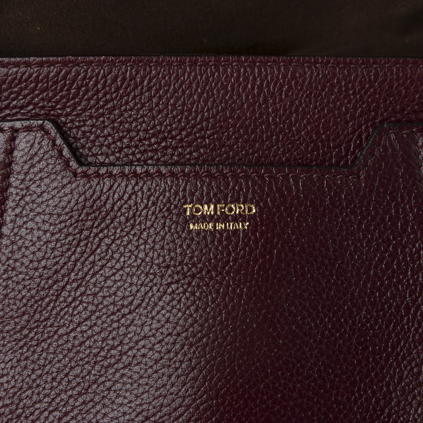 Calfskin Mini Jennifer Crossbody Bag Oxblood