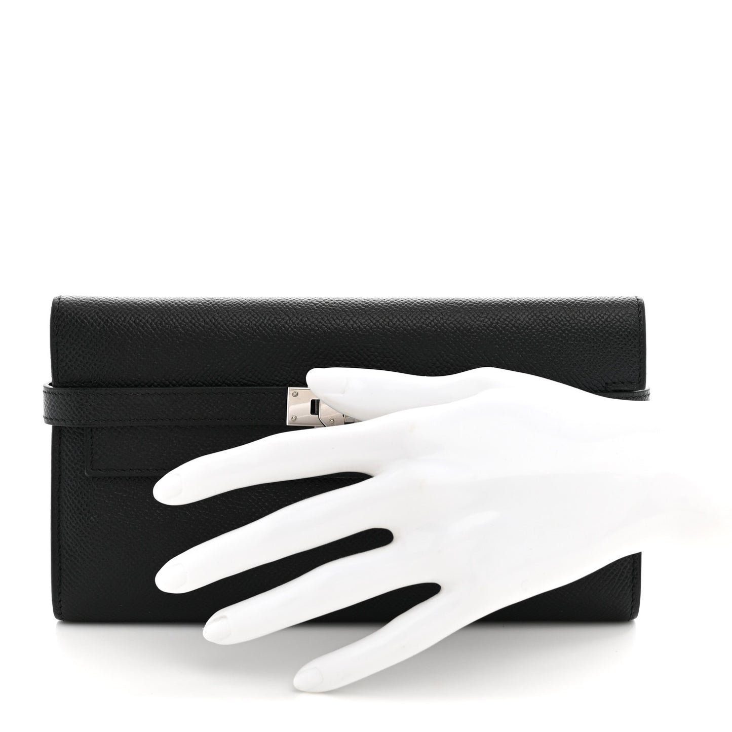 Epsom Kelly Longue Wallet Black