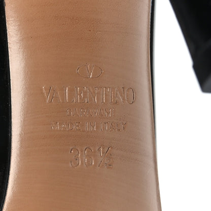 Valentino Garavani Patent One Stud 100mm Pumps 36.5 Black 7 of 7