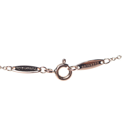 Tiffany 18K Rose Gold Diamond .23ct Elsa Peretti Diamonds by the Yard Pendant Necklace 9 of 9