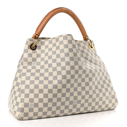 Louis Vuitton Damier Azur Artsy MM 3 of 10