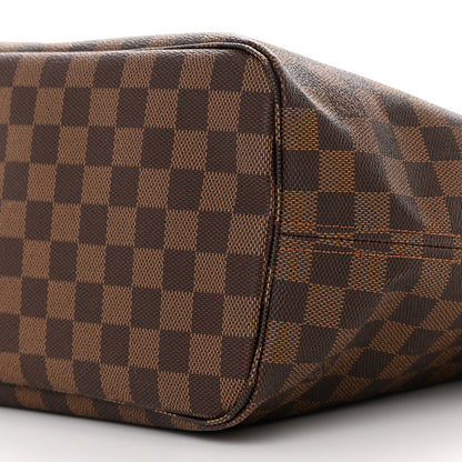 Louis Vuitton Damier Ebene Neo Neverfull MM Rose Ballerine 9 of 9