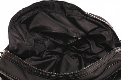 Gucci Canvas Large Parana Web Duffle Bag Black 3 of 11
