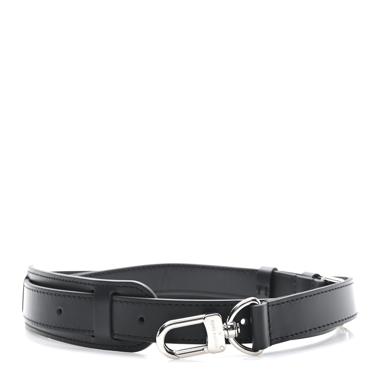 Calfskin 25mm Adjustable Shoulder Strap Black