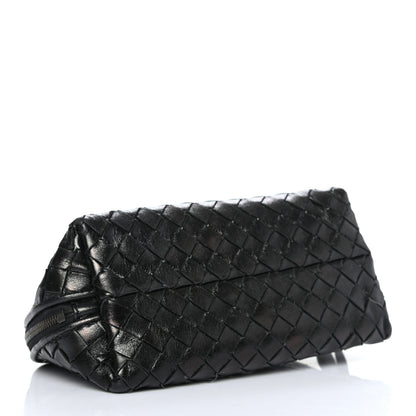 Bottega Veneta Nappa Intrecciato Small Cosmetic Pouch Black 4 of 7