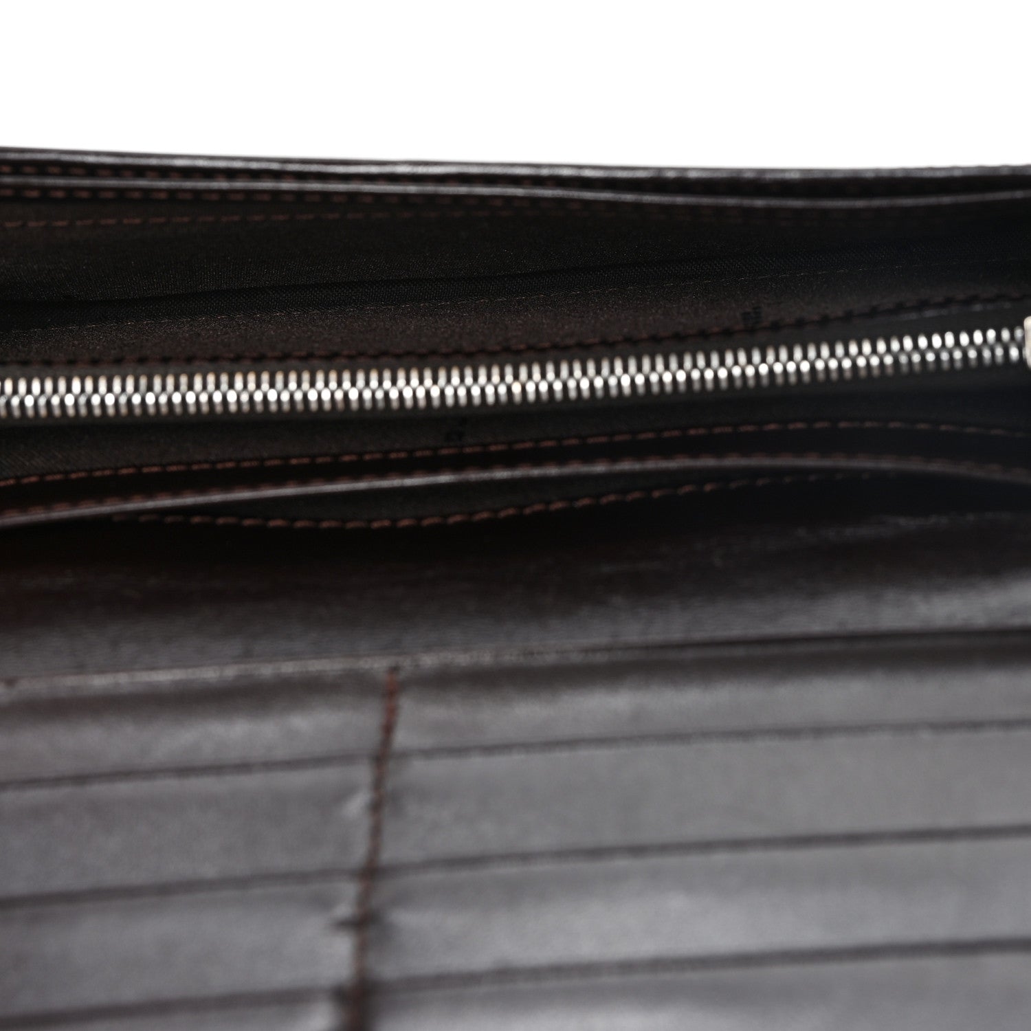 Fendi Zucca Continental Wallet Tobacco 5 of 6