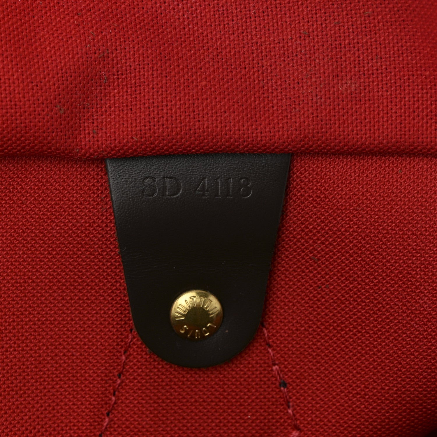 Louis Vuitton Damier Ebene Speedy 35 7 of 10