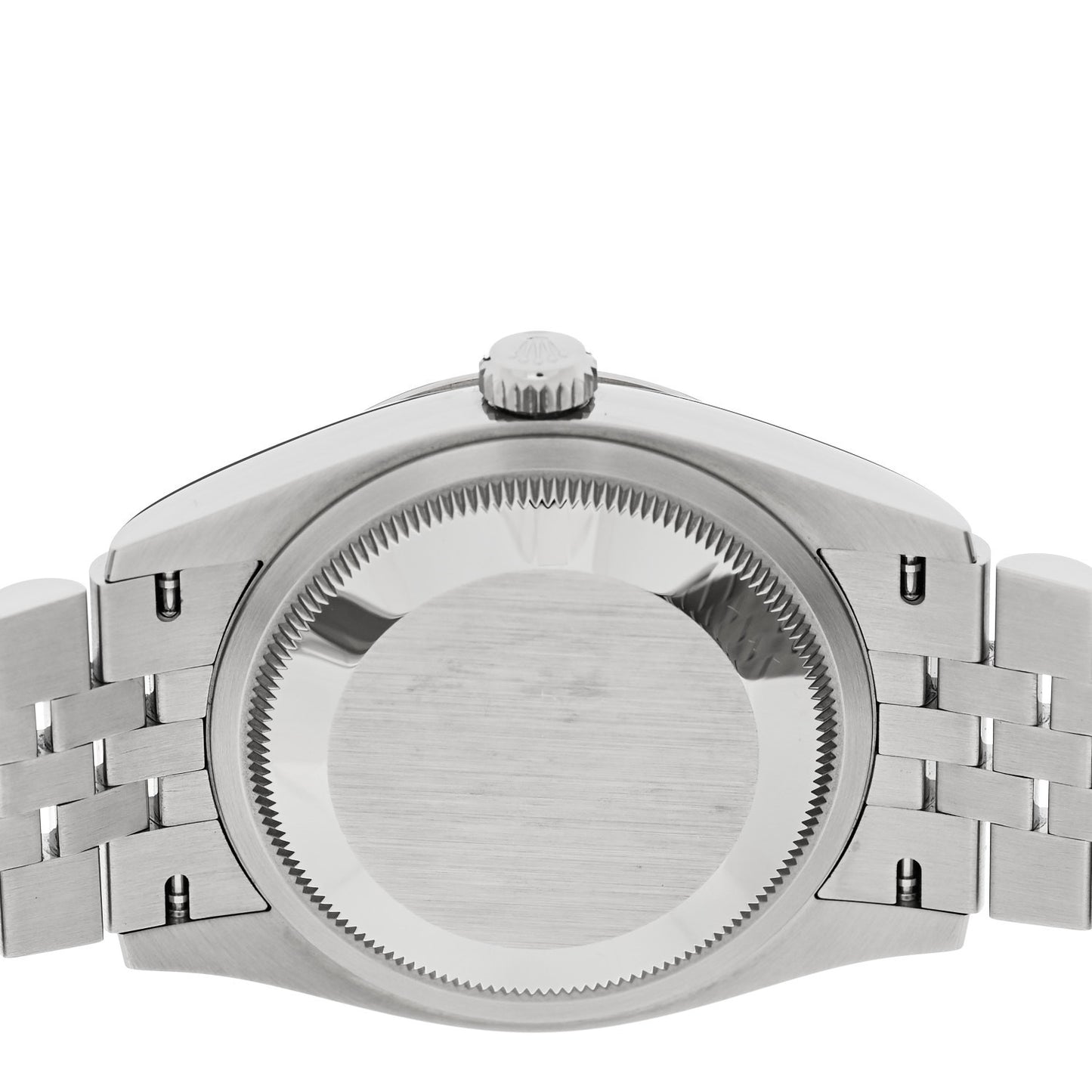Stainless Steel 18K White Gold 36mm Oyster Perpetual Wimbledon Datejust Watch Slate 126234