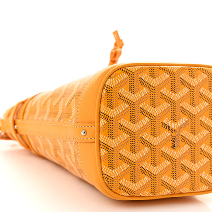 Goyard Goyardine Petit Flot Mini Bucket Bag Yellow 9 of 10