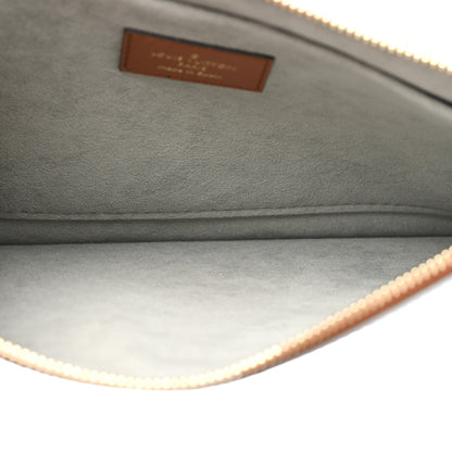 Louis Vuitton Metallic Monogram LV Garden Neverfull MM Silver 7 of 10