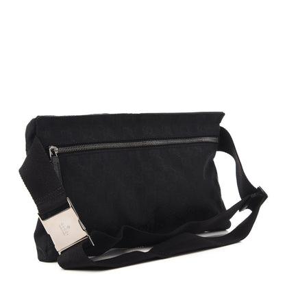 Gucci GG Monogram Double Pocket Belt Bag Black 3 of 11