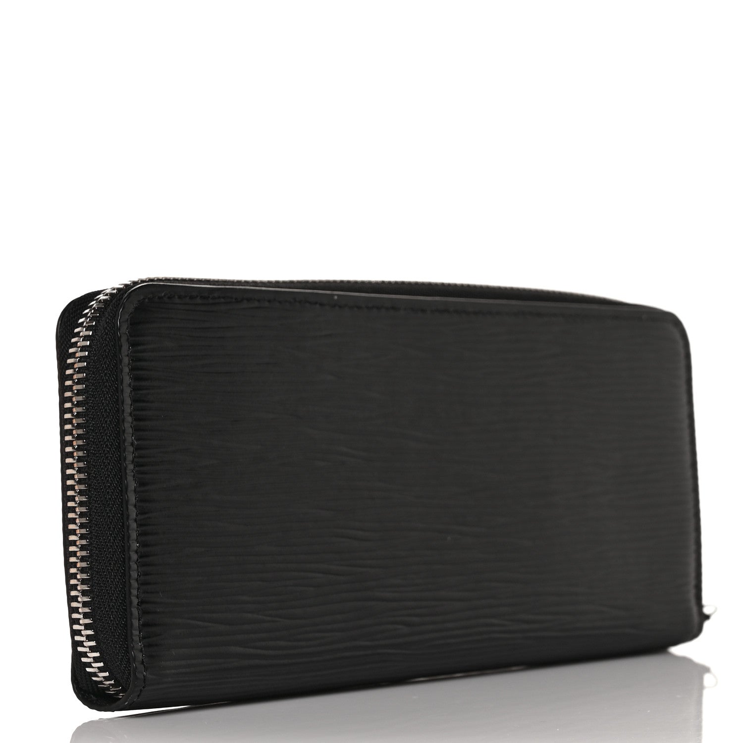 Louis Vuitton Epi Clemence Wallet Black 3 of 9