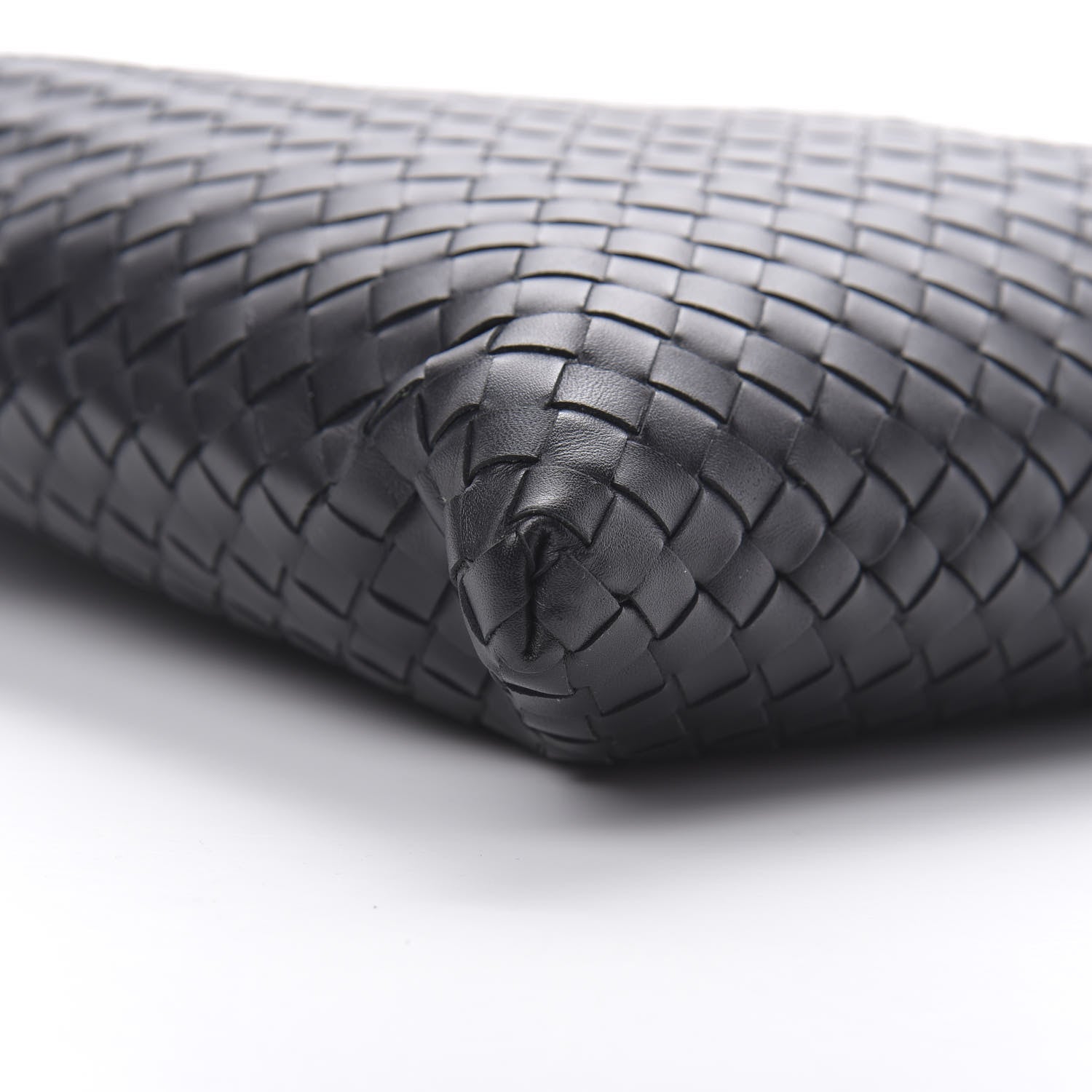 Bottega Veneta Nappa Intrecciato VN Crossbody Messenger Bag Black 9 of 10