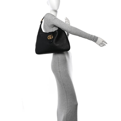 Gucci Goatskin Medium Aphrodite Shoulder Bag Black 2 of 13