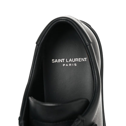 Saint Laurent Calfskin Brooklyn Sneakers 38 black 10 of 22