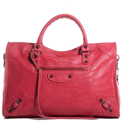 Balenciaga Agneau Classic Hardware City Rose Thulian 1 of 21