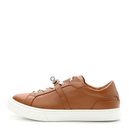 Hermes Calfskin Day Sneakers 38 Naturel 1 of 8