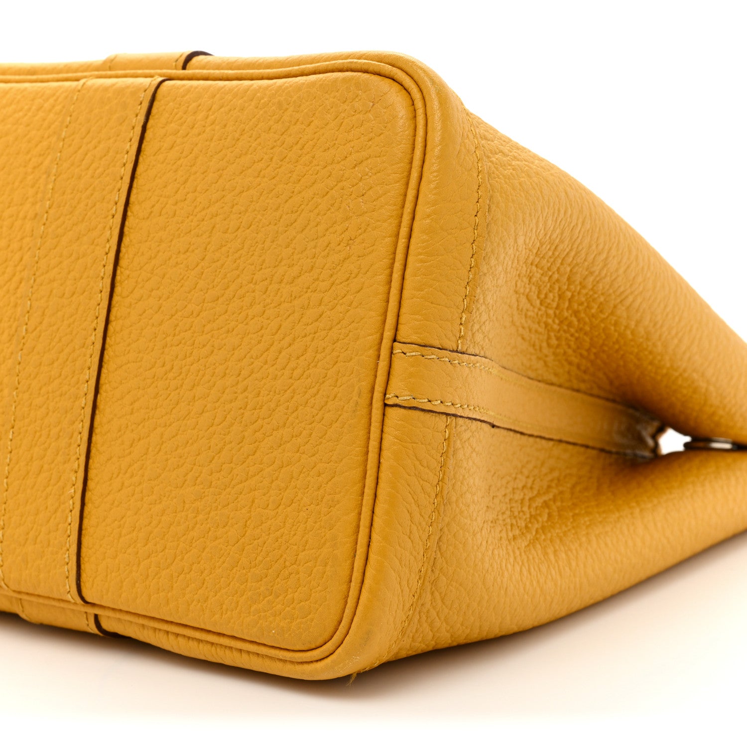 Hermes Vache Country Garden Party 30 TPM Jaune Ambre 8 of 16