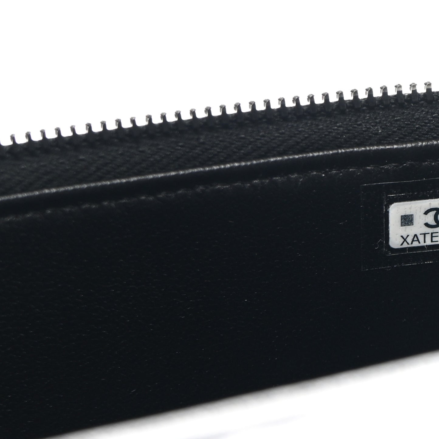 Lambskin Quilted Small Top Handle Vanity Case With Chain So Black