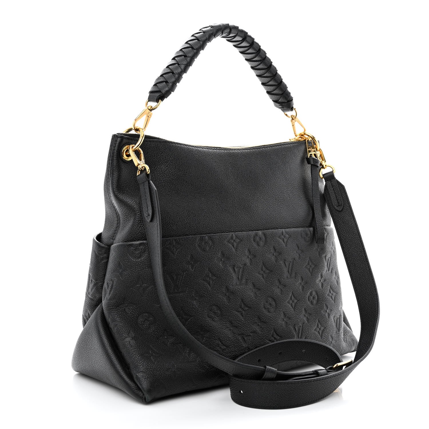 Louis Vuitton Empreinte Maida Hobo Black 3 of 9