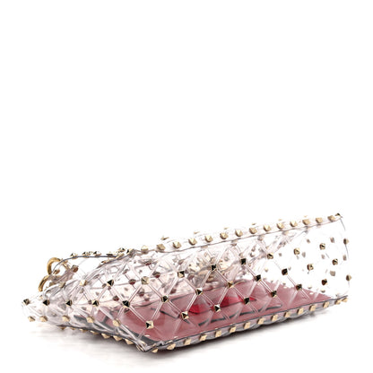 Valentino Garavani PVC Medium Rockstud Spike Shoulder Bag 4 of 11