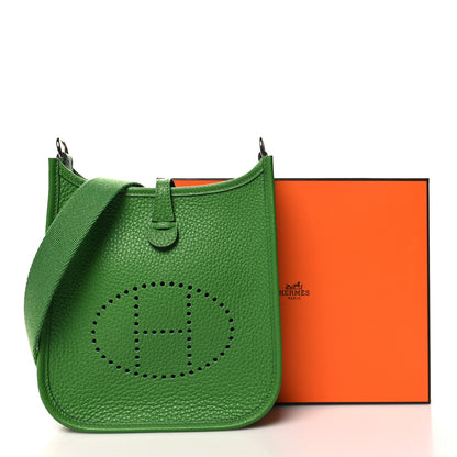 Hermes Taurillon Maurice Evelyne TPM Vert Yucca 11 of 11