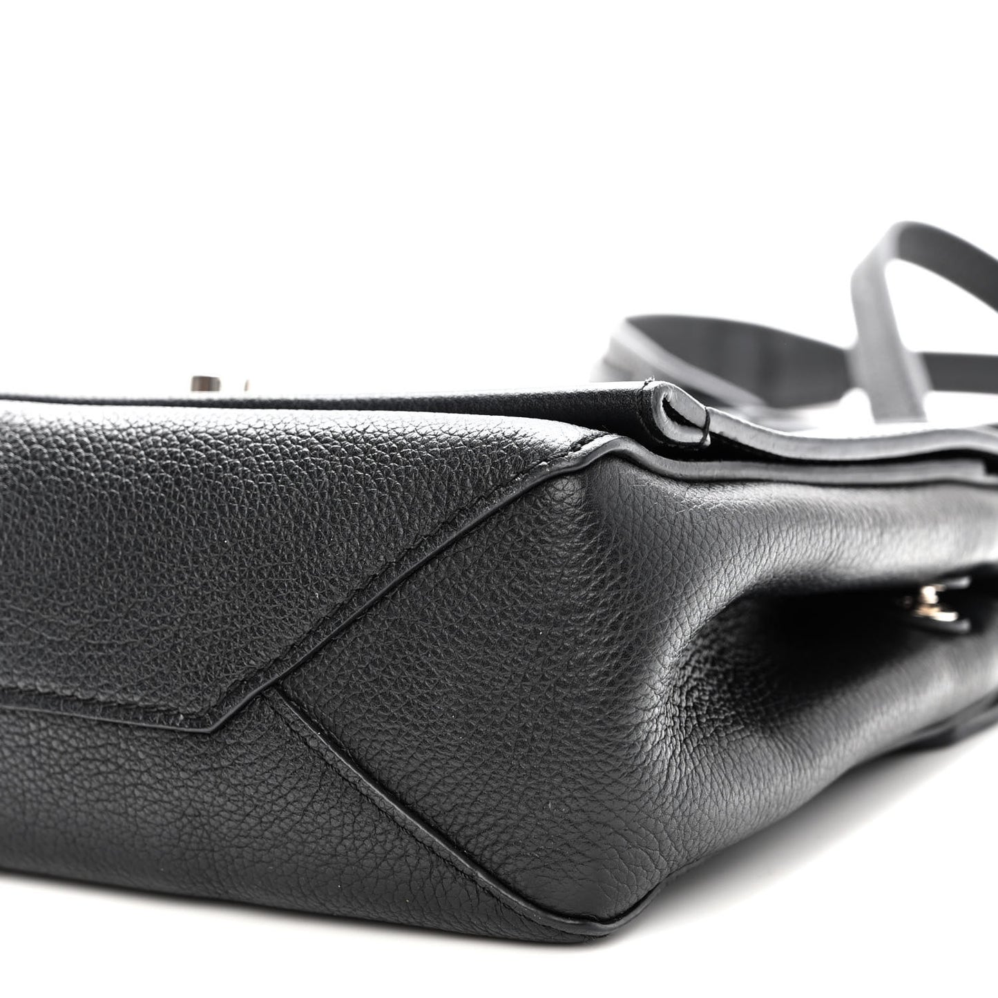 Calfskin Lockme II Chain Bag BB Black