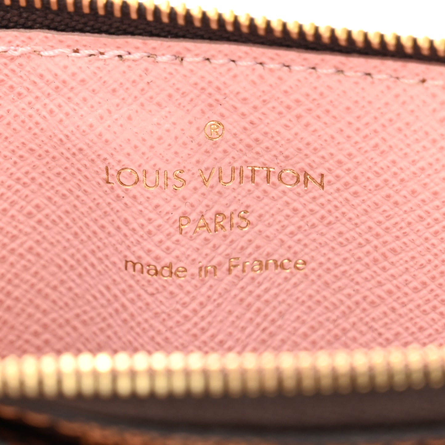 Damier Ebene Recto Verso Card Holder Rose Ballerine
