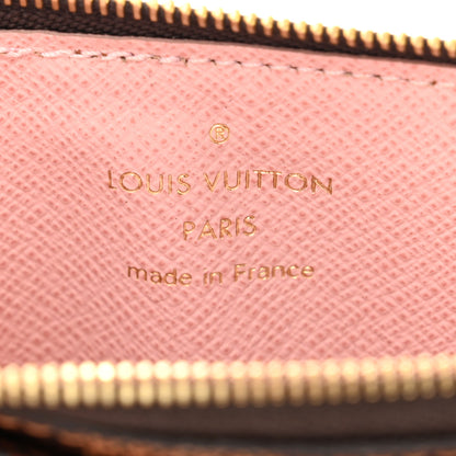 Louis Vuitton Damier Ebene Recto Verso Card Holder Rose Ballerine 6 of 7