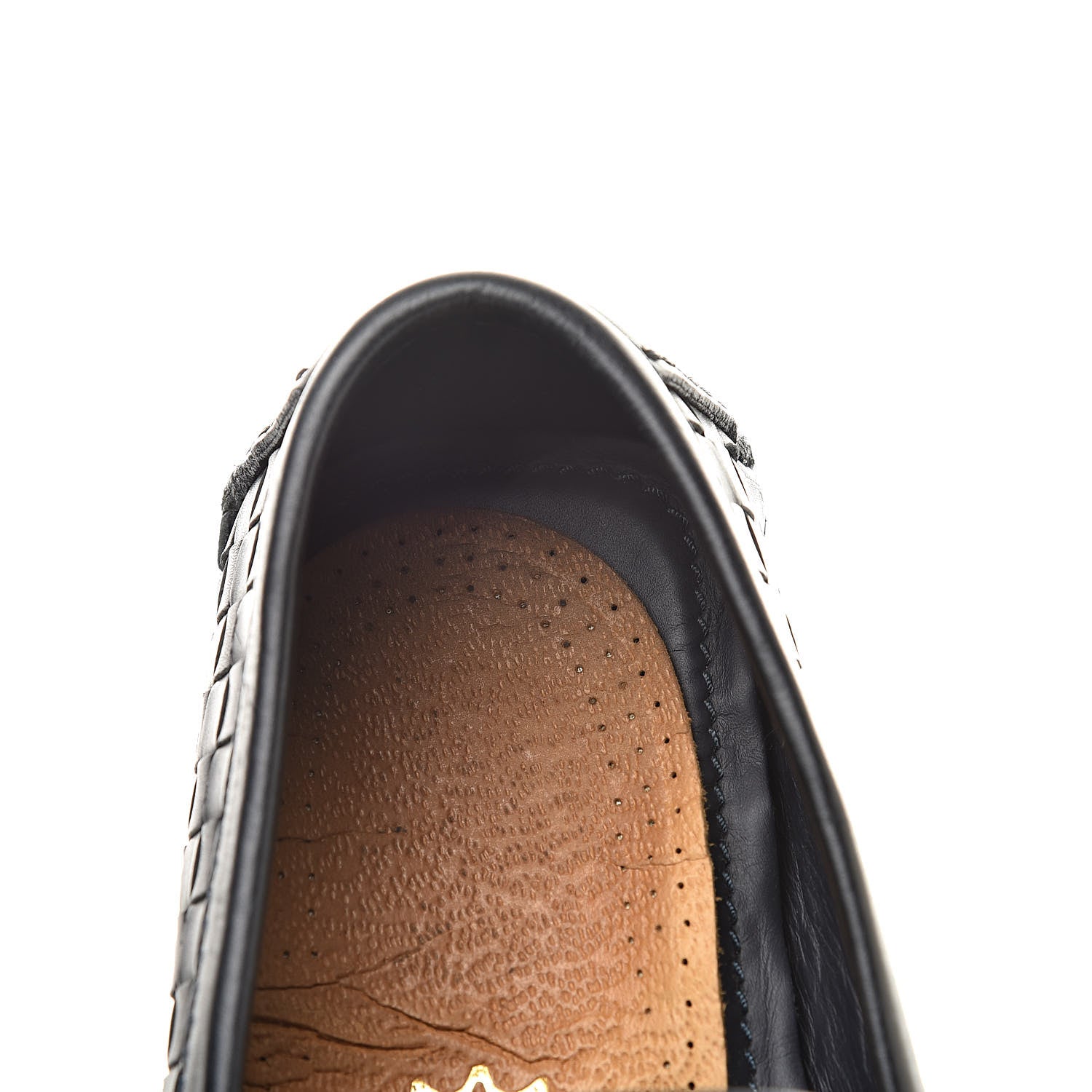 Louis Vuitton Calfskin Woven Mens Monte Carlo Loafers 6.5 Marine 11 of 11